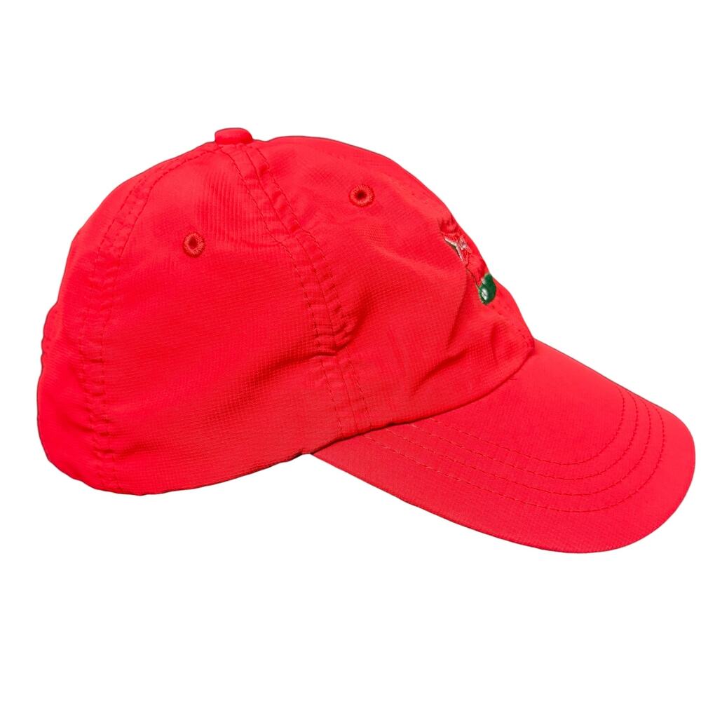 Los Angeles Country Club LACC Red Golf Hat Cap Strapback OSFM Adult Workout - Picture 6 of 8
